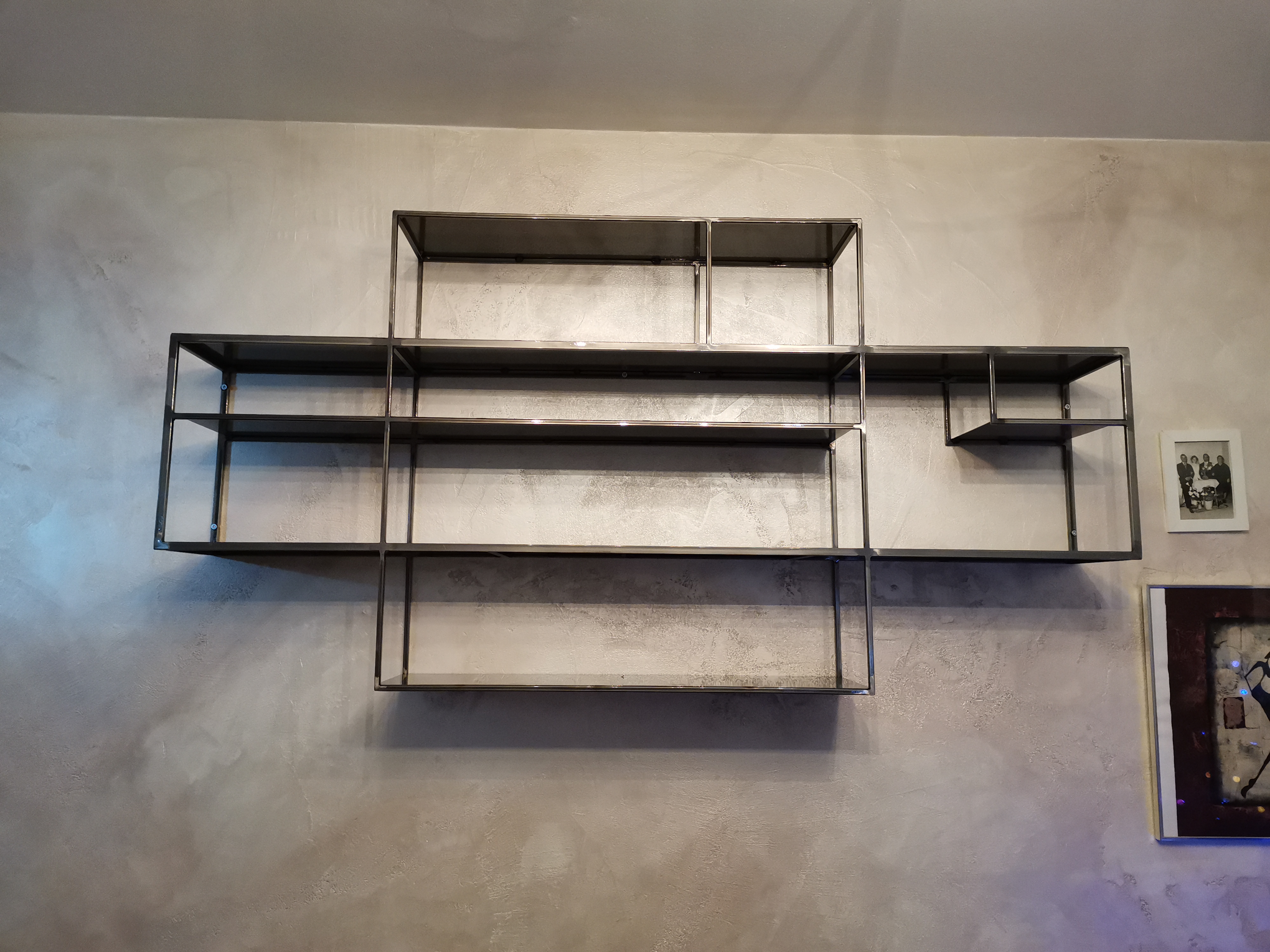 Librerie sospese in ferro